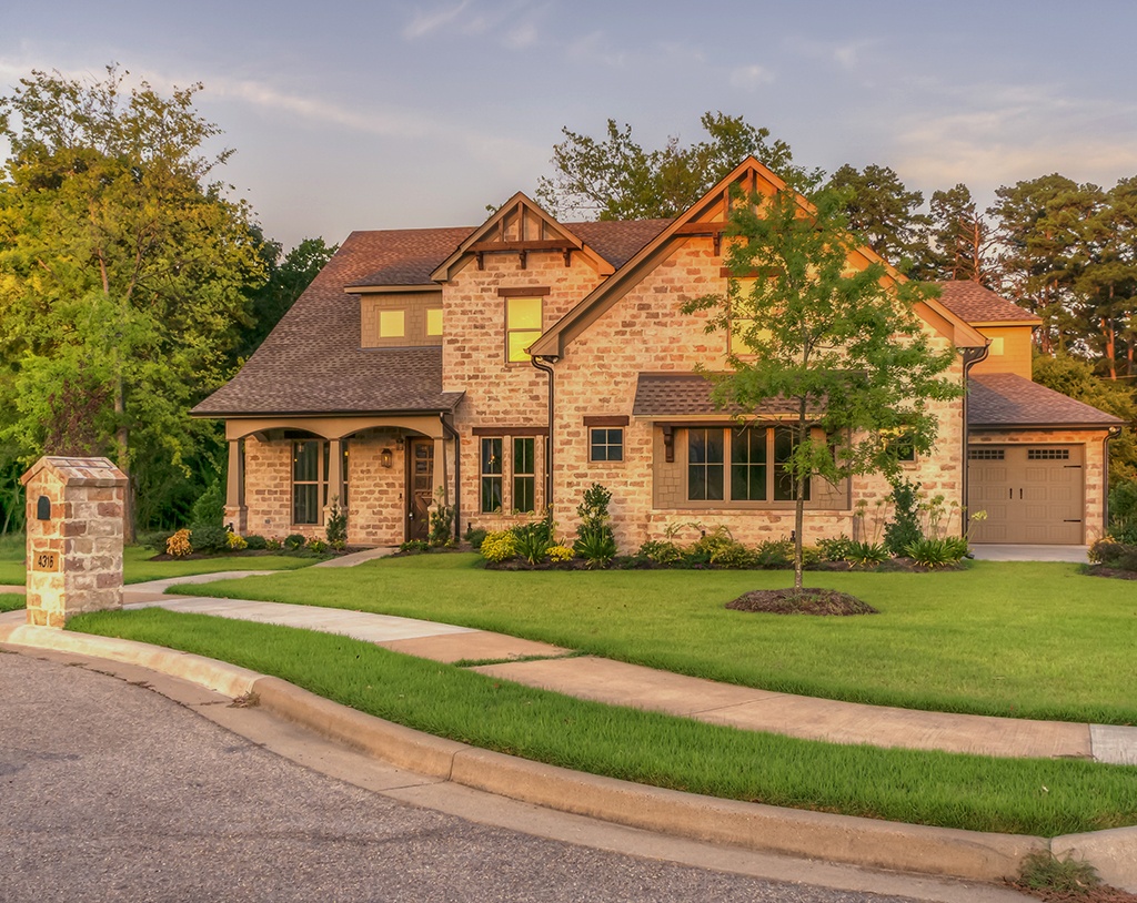 Large suburban house